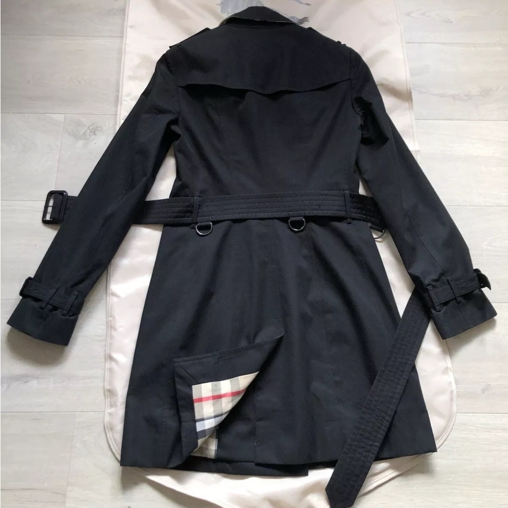 Burberry London heritage Sandringham black trench coat - Picture 2 of 8